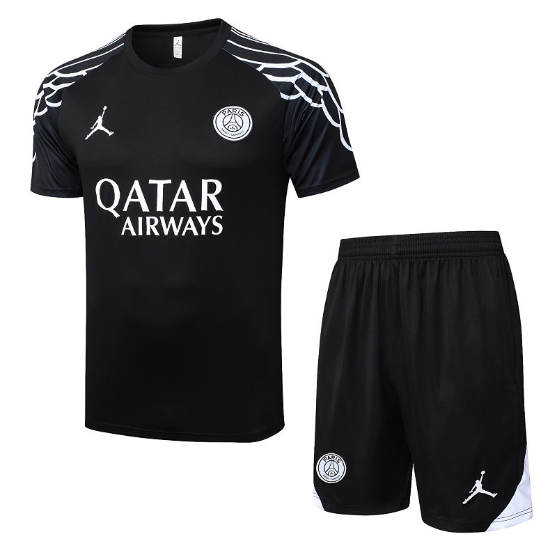 D25187# 2526短袖乔丹巴黎黑色喷墨-Paris 25/26 Paris Jersey 6
