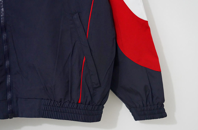 Inghilterra England Blue Red White Retro Windbreaker 8