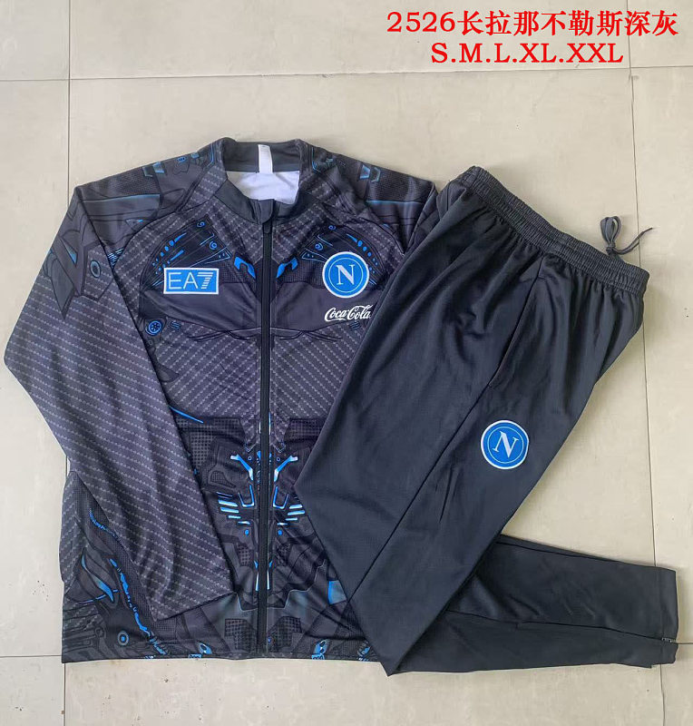 A2583# 2526长拉那不勒斯深灰喷墨 25/26 Naples Jersey 3