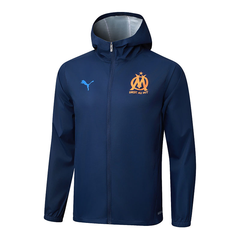 G281# 2425马赛宝蓝风衣-Marseilles 24/25 Marseilles Jersey 5