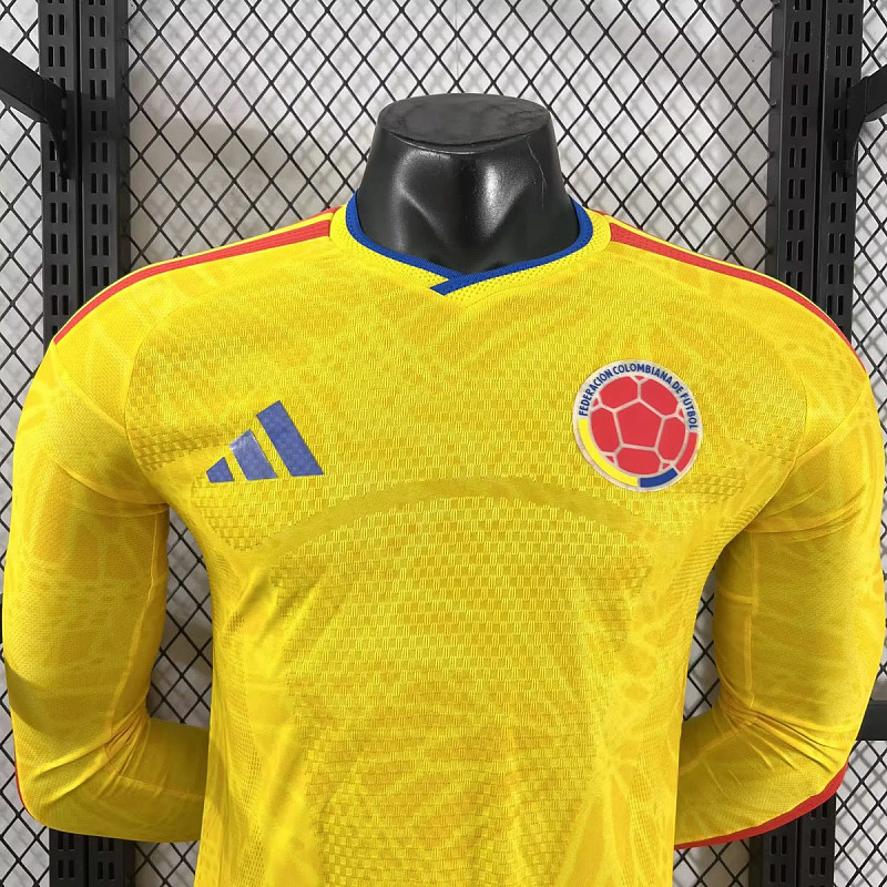 Colombia Colombia Home Long Sleeve Player 3