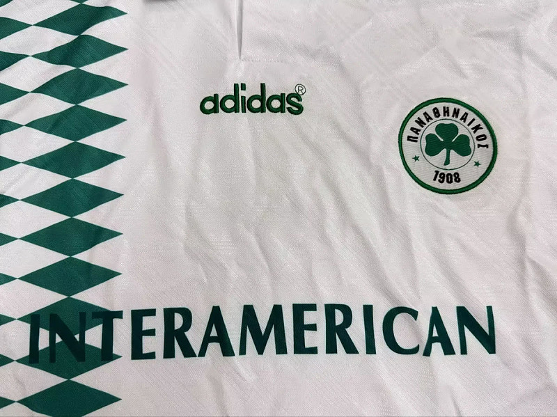 Panathinaikos Soccer 95/96 Panathinaikos Away Retro 3