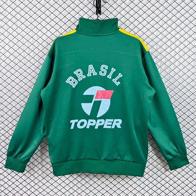 Brasile Brazil Green Yellow Windbreaker 2