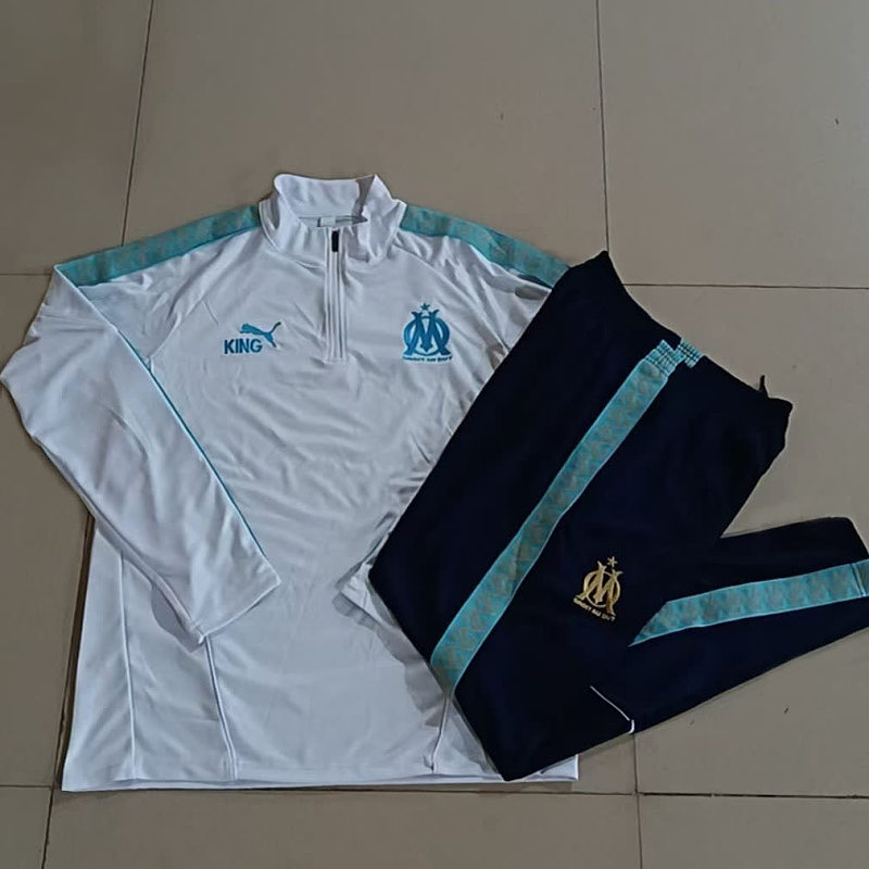 B25146# 2526半拉马赛白色-Marseilles 25/26 Marseilles Jersey 2