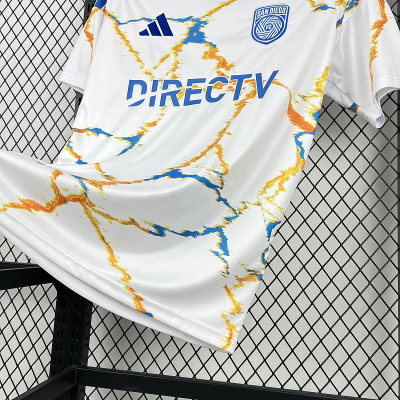 San Diego San Diego Away Soccer Jersey 6