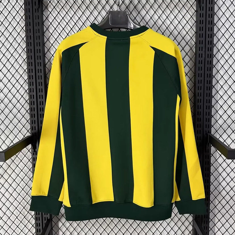 Brasile Brazil Yellow Green Sweatshirt 2