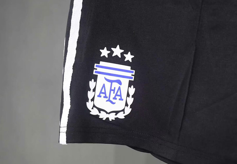 Argentina Argentina Away Player Soccer Shorts 4