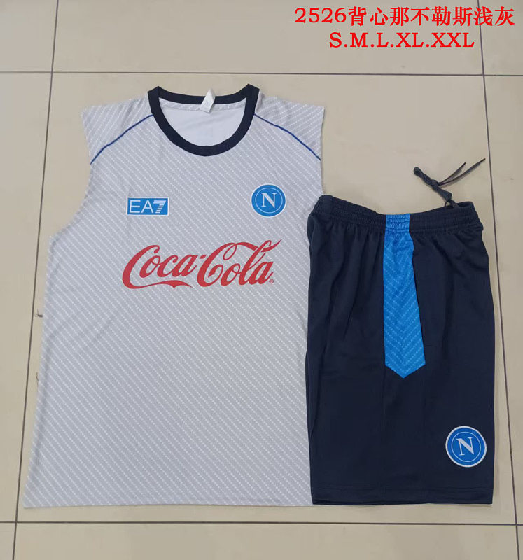 D25193# 2526背心那不勒斯浅灰喷墨 25/26 Naples Jersey 3