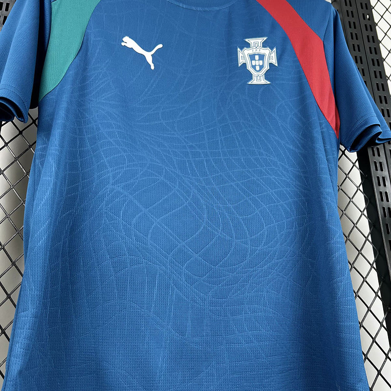 Portogallo Portugal Training Shirt Blue Red Green 7