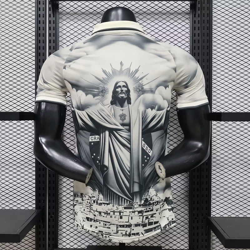 Flamengo Flamengo Jesus Christ Gray Black Player 2