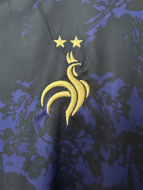 Francia France Special Version Liberty Black Purple Training Shirt 5