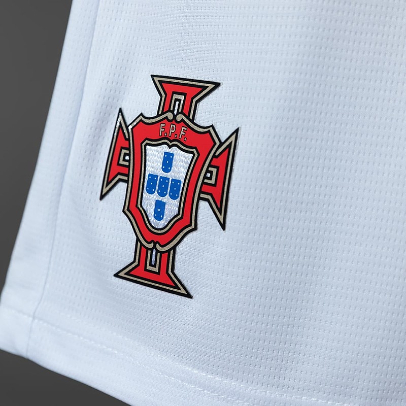 Portogallo Portugal Away Soccer Shorts 4