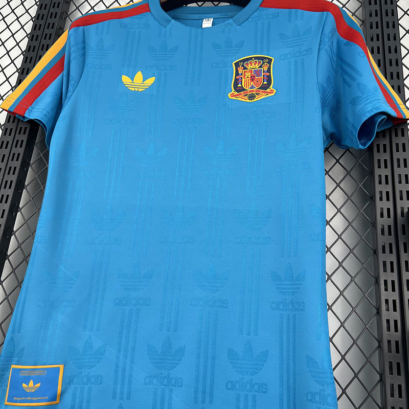 Spagna Spain OG Lifestyler Blue Jersey 3