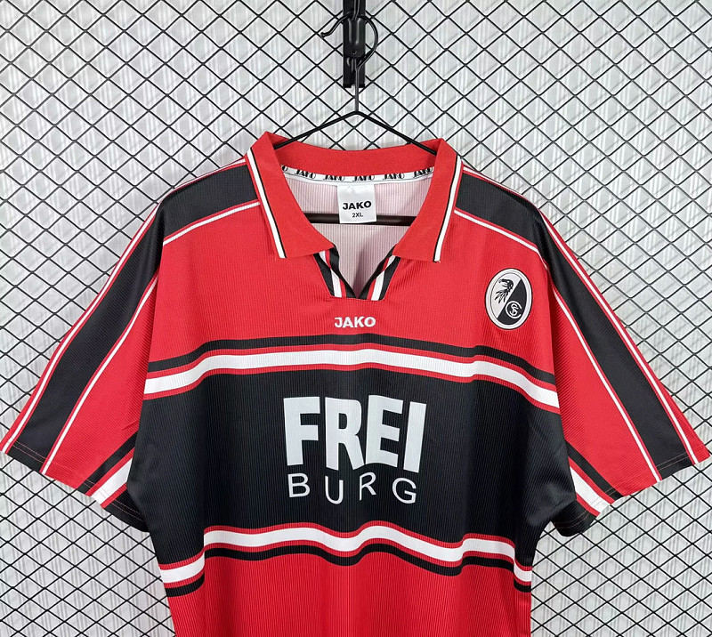Freiburg Soccer 00/01 Freiburg Home Retro 3