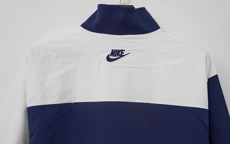 Italia Italy White Blue Retro Windbreaker 8