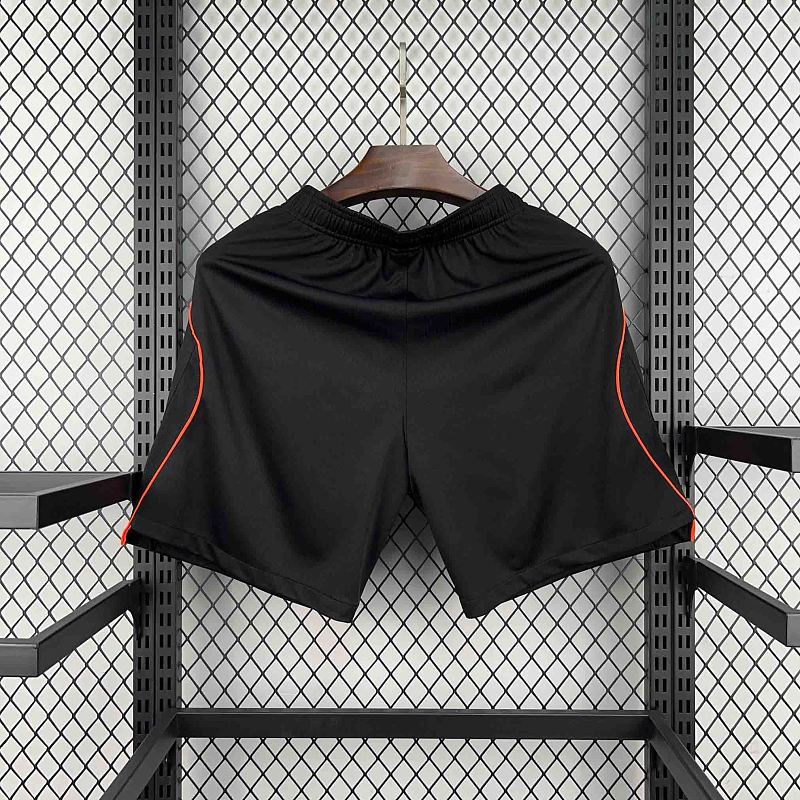 Olanda Netherlands Black Soccer Shorts 2