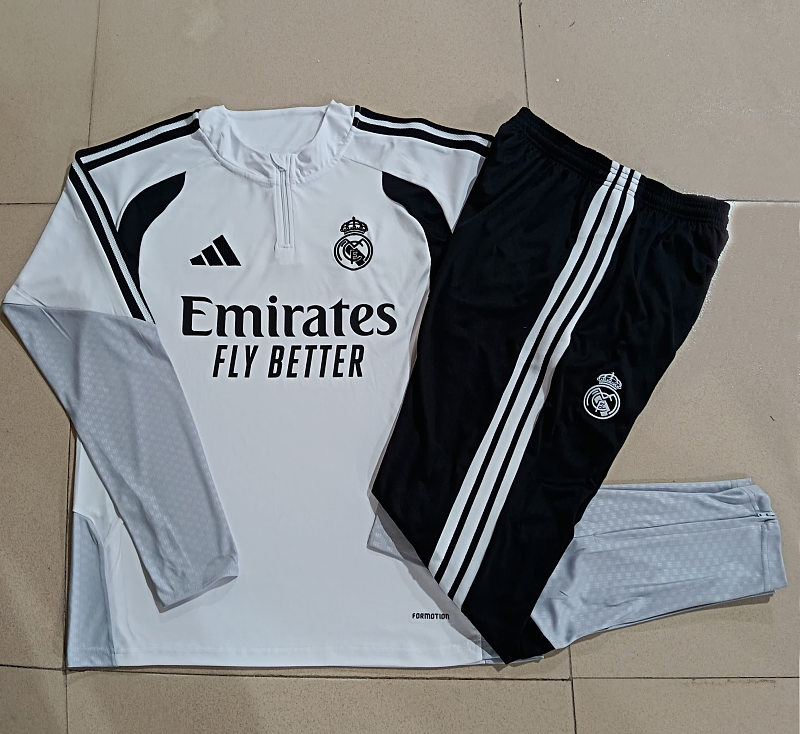 B26012# 2627半拉皇马白色-Real 26/27 Real Madri Jersey 2