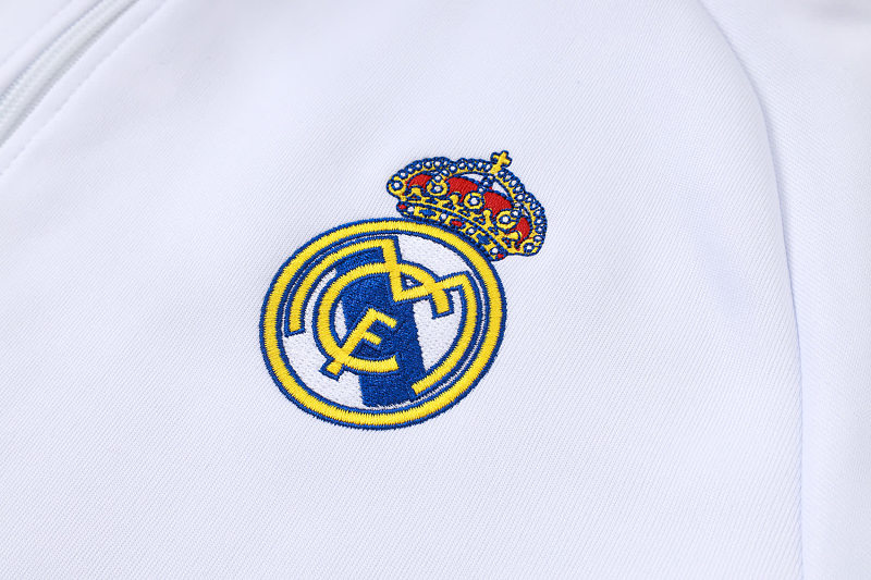 A26036# 2627长拉皇马白色（三叶草）-Real 26/27 Real Madri Jersey 12