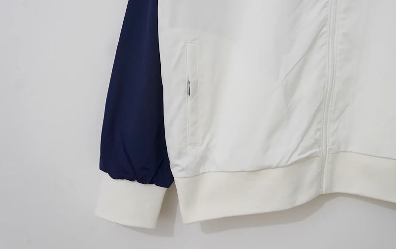Italia Italy White Blue Retro Windbreaker 4