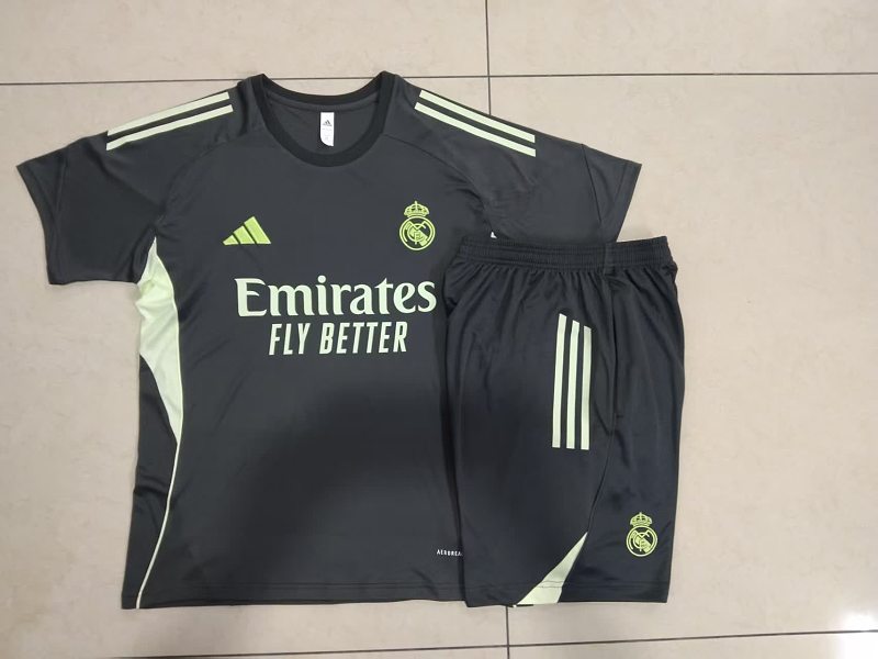 D25167# 2526短袖皇马灰绿-Real 25/26 Real Madri Jersey 2