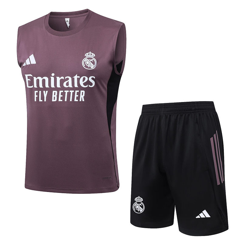 D25277# 2526背心皇马灰紫-Real 25/26 Real Madri Jersey 6