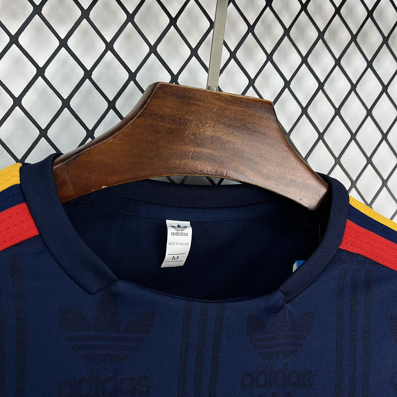 Spagna Spain OG Lifestyler Dark Blue Jersey 4