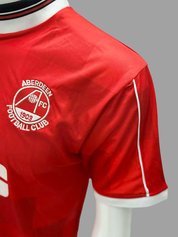 Aberdeen Soccer 87/90 Aberdeen Home Retro 4