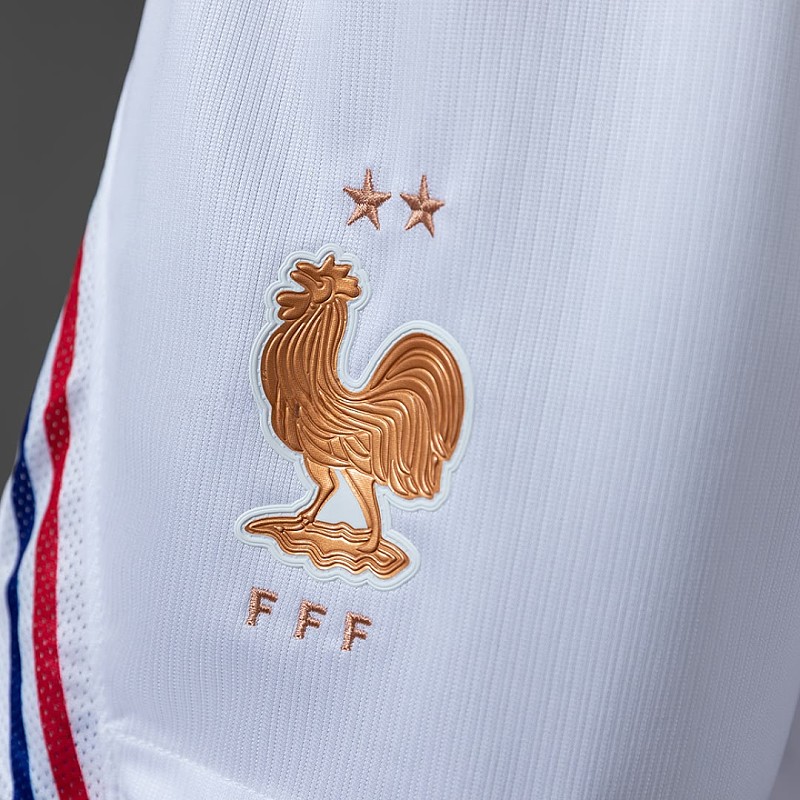Francia France Home Soccer Shorts 5
