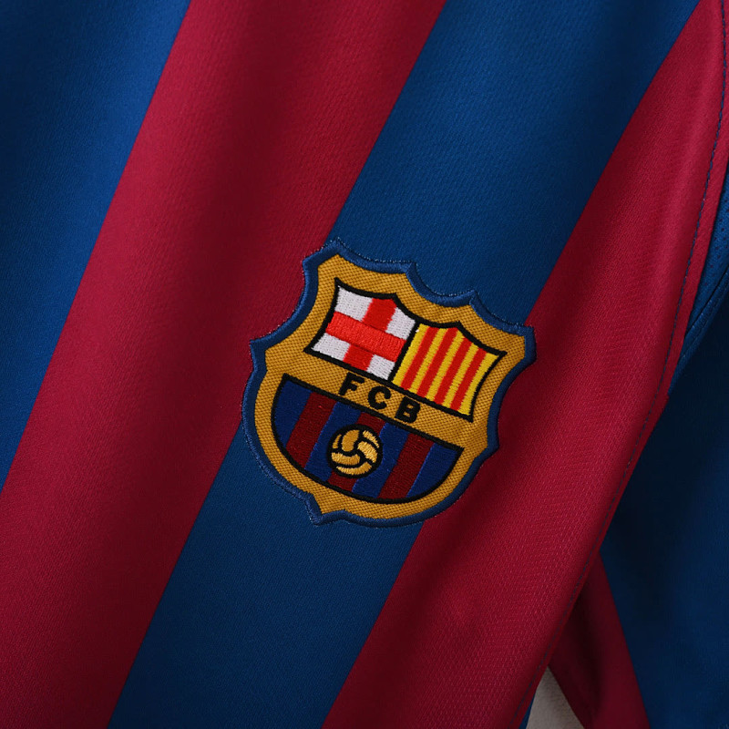 Barcelona 05/06 Barcelona Home Final Champions Version Retro 6