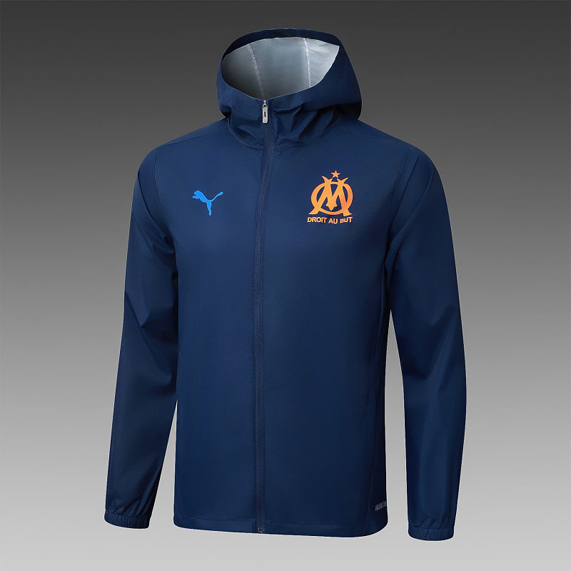 G281# 2425马赛宝蓝风衣-Marseilles 24/25 Marseilles Jersey 4