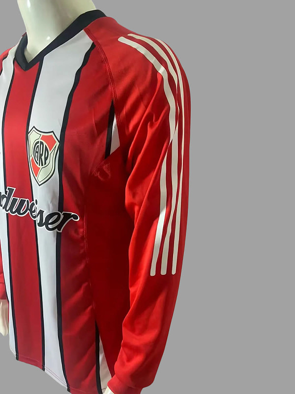 River Plate 03/04 River Plate Home Long Sleeve Retro 7