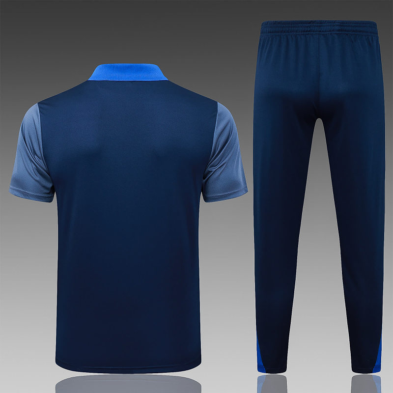 C2569# 2526polo巴黎宝蓝（衣领彩兰）-Paris Paris Jersey 10
