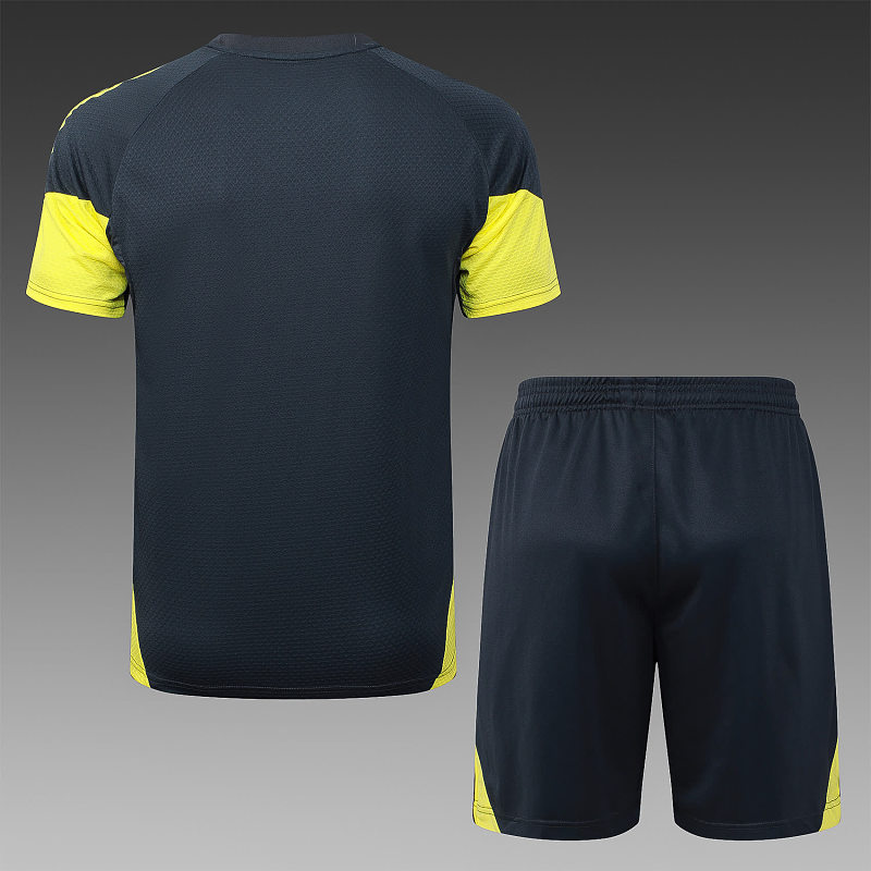 D25198# 2526短袖皇马深灰（配黄色）-Real 25/26 Real Madri Jersey 10