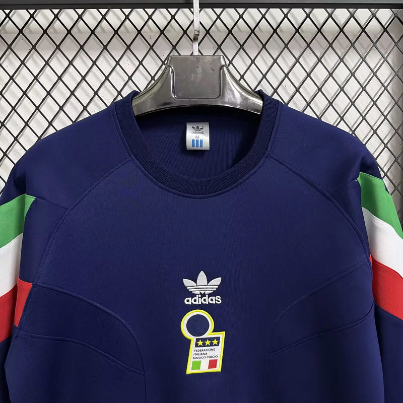 Italia Italy IFGC Originals Crewneck Navy Blue Sweatshirt 3