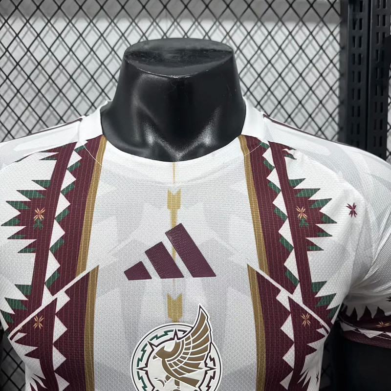 Messico Mexico White Maroon Player 9