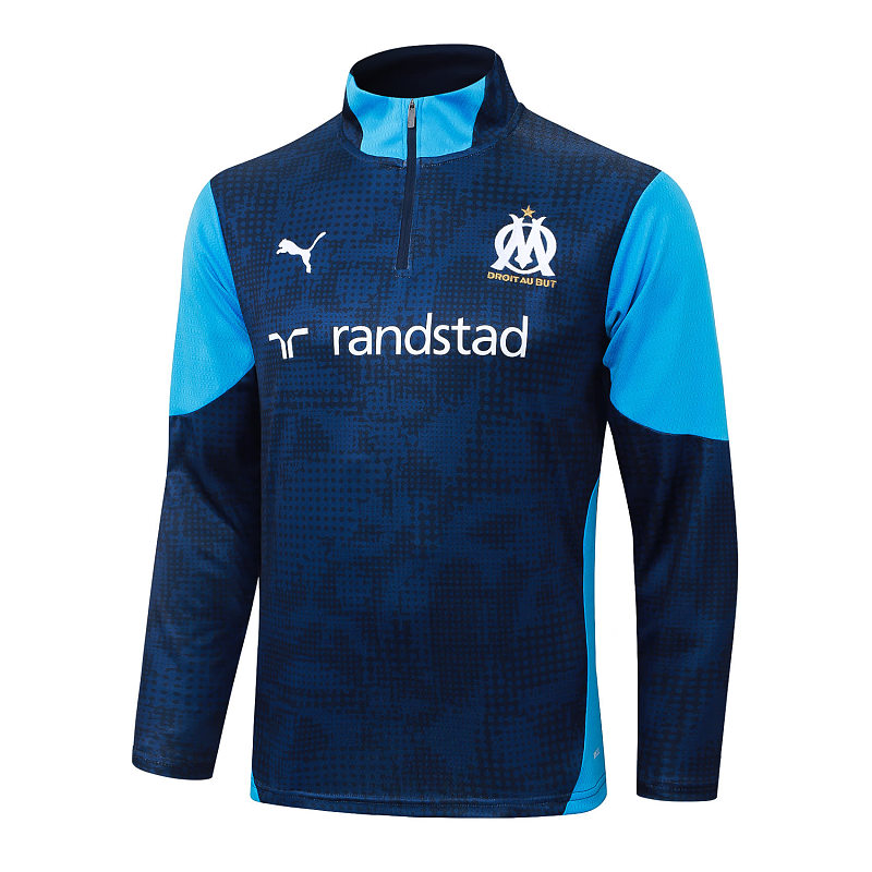 B25127# 2526半拉马赛上青喷墨-Marseilles 25/26 Marseilles Jersey 5
