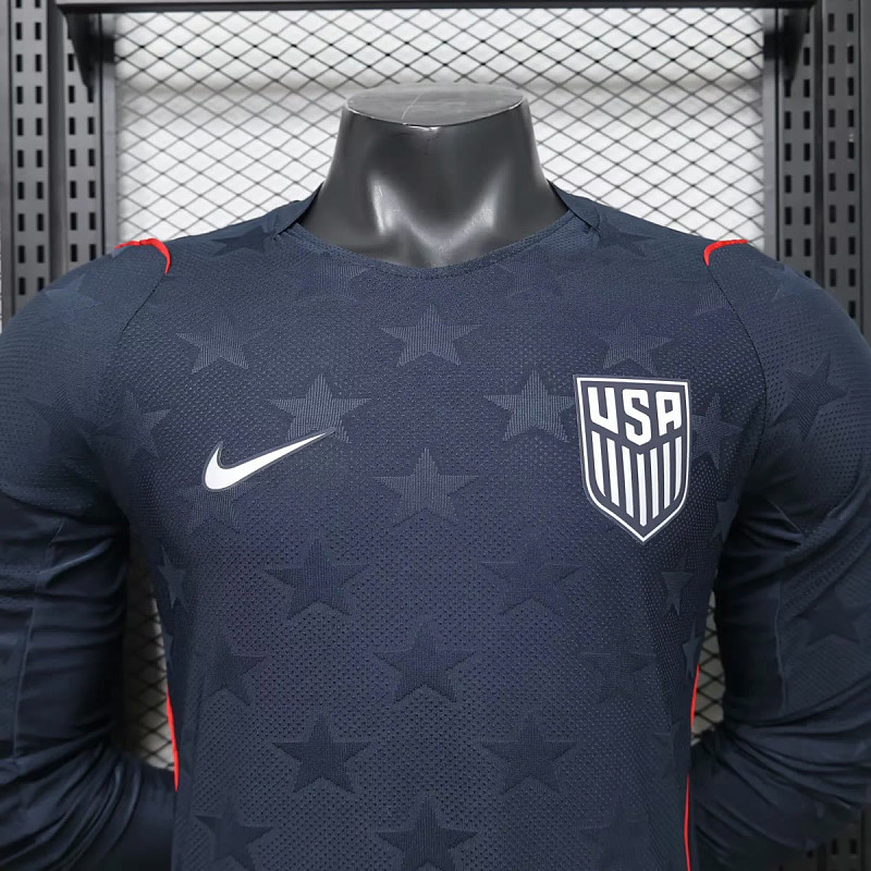 USA USA Away Player Long Sleeve 10