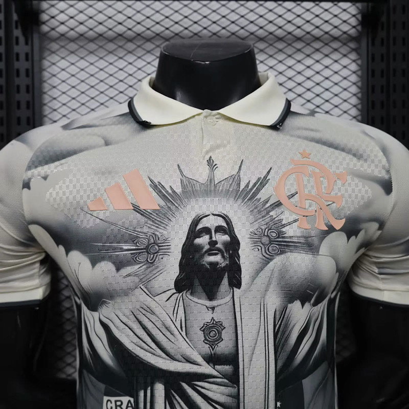 Flamengo Flamengo Jesus Christ Gray Black Player 9