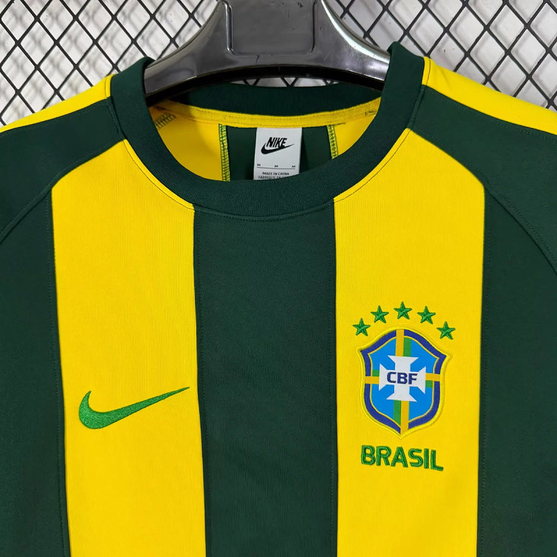 Brasile Brazil Yellow Green Sweatshirt 5
