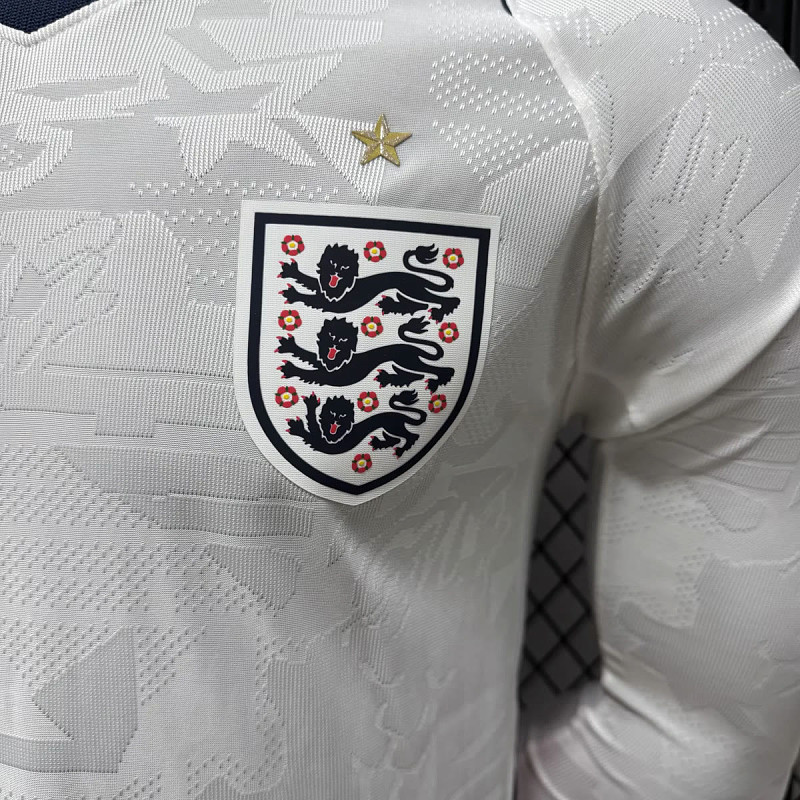 Inghilterra England Home Long Sleeve Player 7