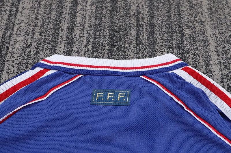 Francia France Home Long Sleeve Kids Retro Size 16-28 3