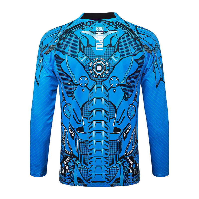 A2581# 2526长拉那不勒斯蓝色喷墨 25/26 Naples Jersey 8