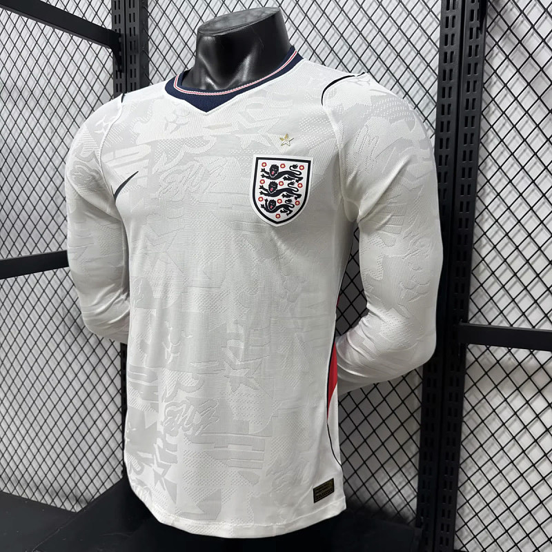 Inghilterra England Home Long Sleeve Player 3