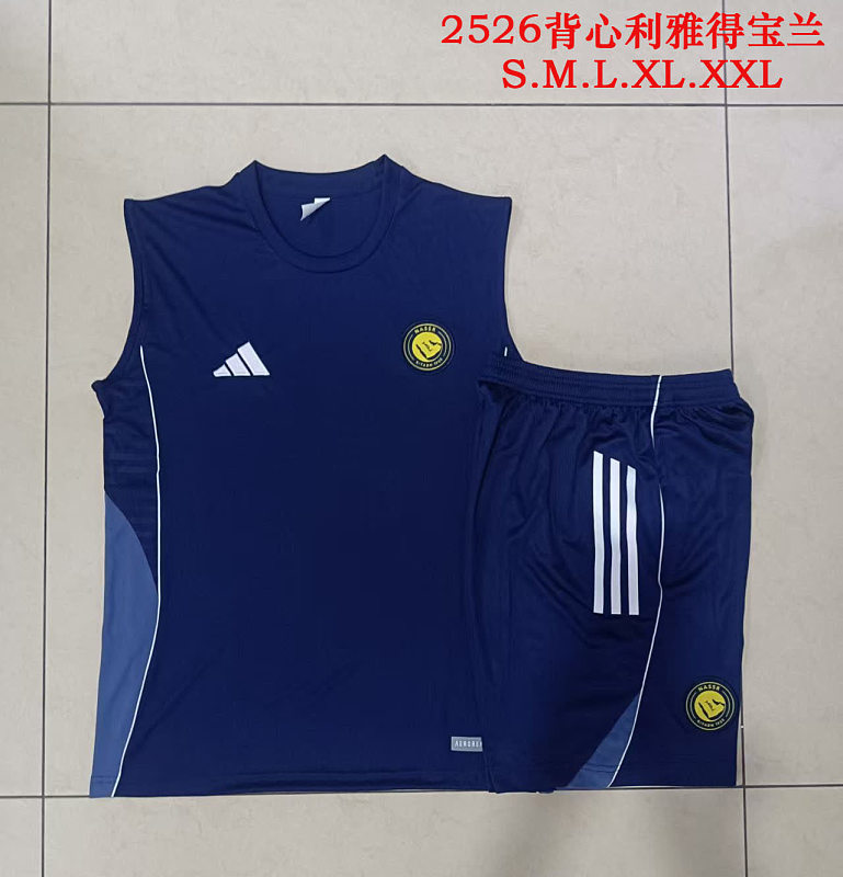 D25213# 2526背心利雅得宝蓝-Riyadh 25/26 Riyadh Jersey 3