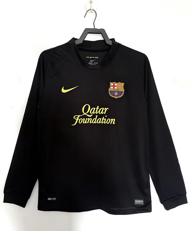Barcelona 11/12 Barcelona Away Long Sleeve Retro 2