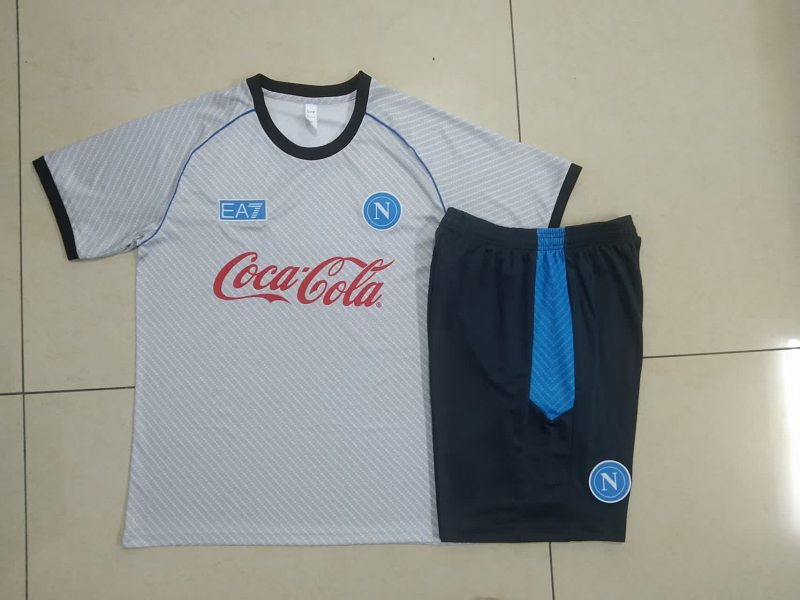 D25181# 2526短袖那不勒斯浅灰喷墨 25/26 Naples Jersey 2
