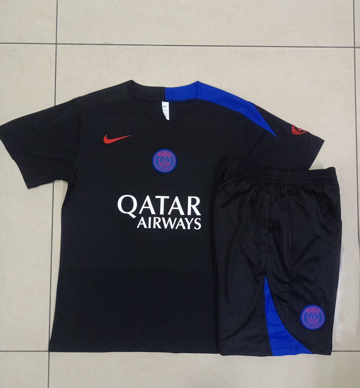 D25255# 2526短袖巴黎黑色(T90版)-Paris 25/26 Paris Jersey 2