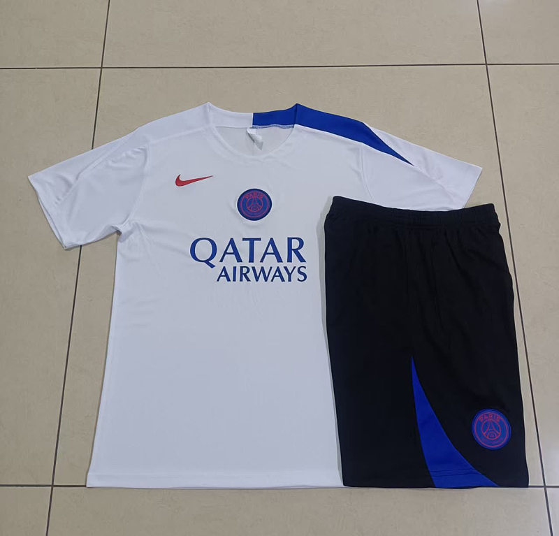 D25241# 2526短袖巴黎白色（T90版）-Paris 25/26 Paris Jersey 2