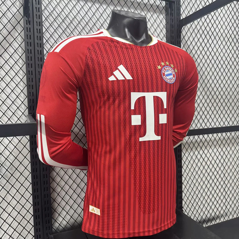 Bayern Munich 26/27 Bayern Munich Home Long Sleeve Player 3