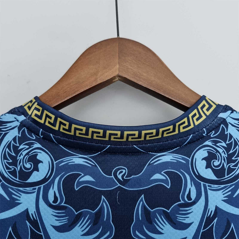 Italia Italy x Versace Blue 7